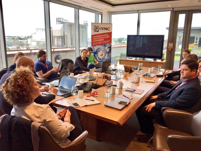 IYNC working group with ENS-YGN on the #Nuclear4Climate initiative for COP23