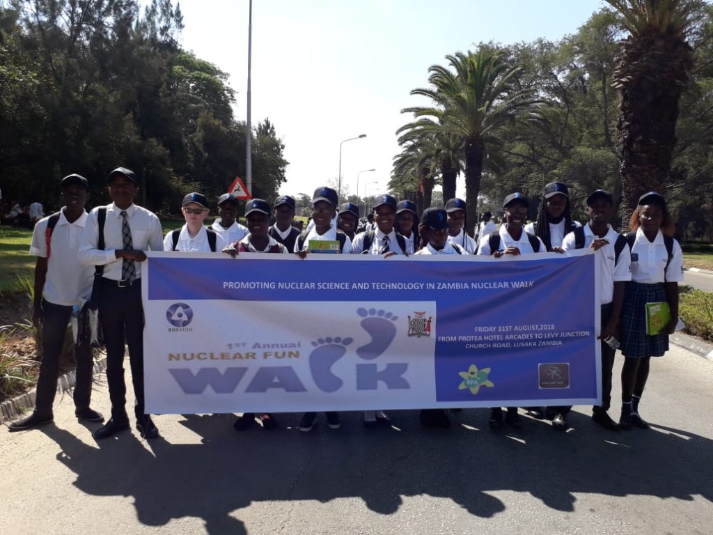 1st Inaugural Nuclear Walk in Zambia